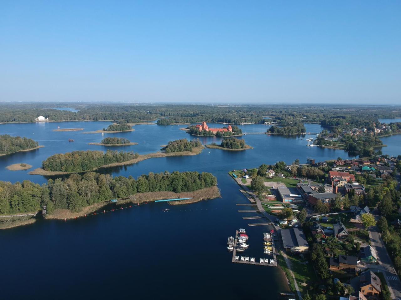 Rowing Hotel Trakai Dış mekan fotoğraf